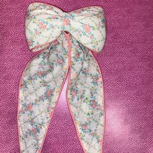Loveshackfancy Floral Hair Bow Clip